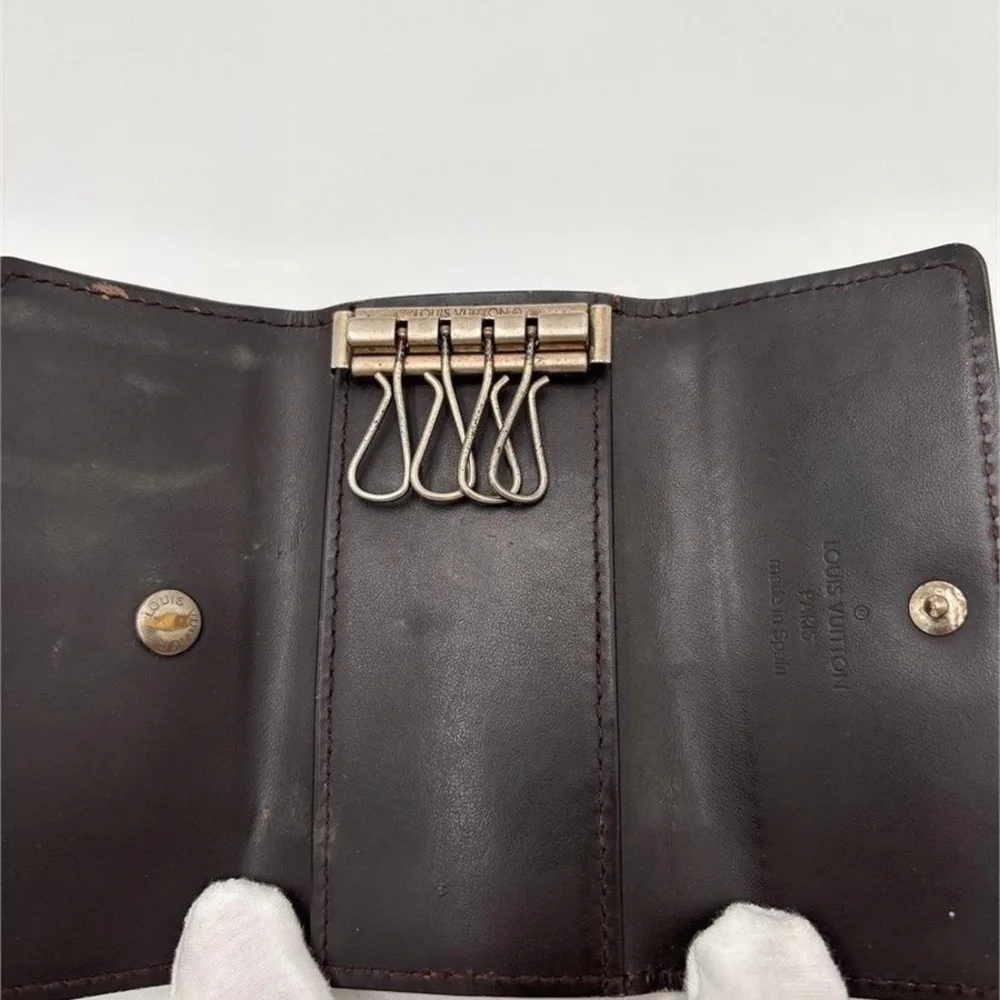 Louis Vuitton Black Key Holder Timeless Design